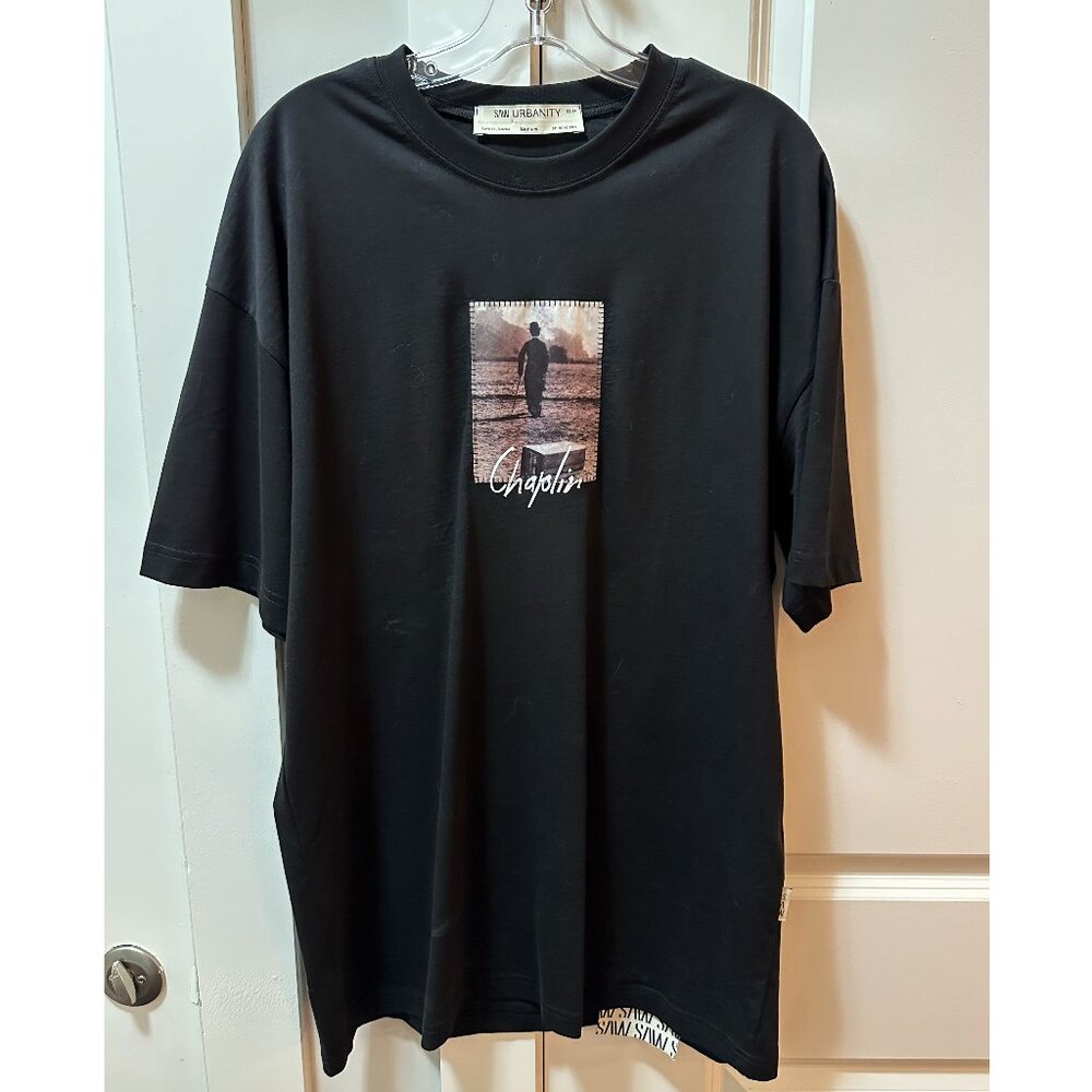 SAW Urbanity Charlie Chaplin T-Shirt - Black / Medium